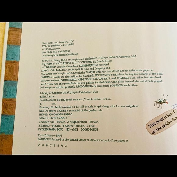 Do Unto Otters: A Book About Manners - Picture 3 of 12